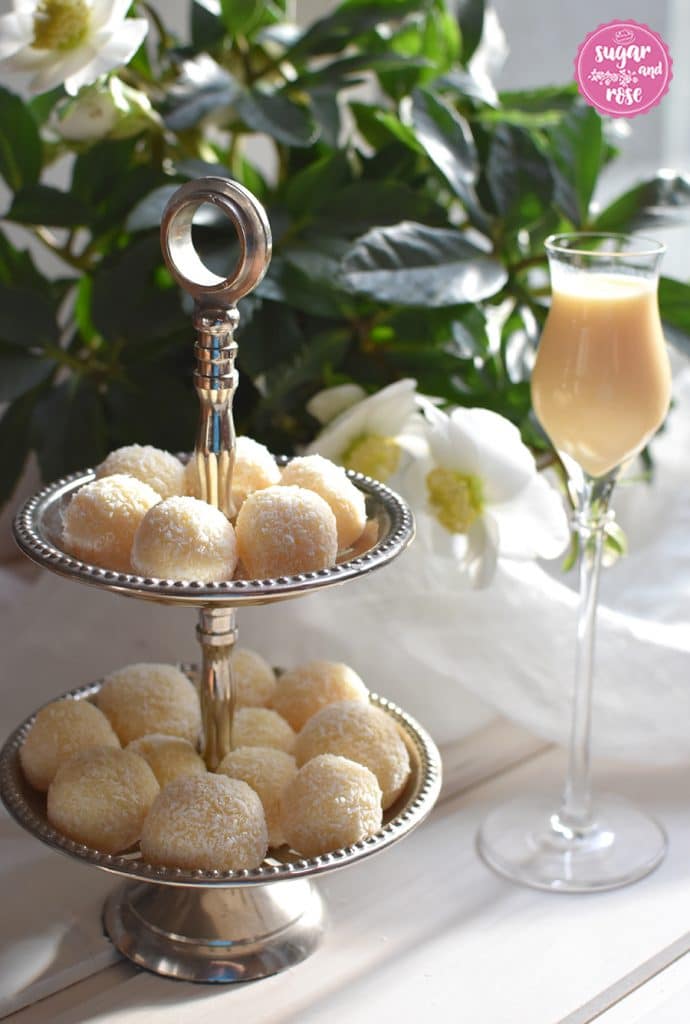 Kekse und Weihnachtsbäckerei: Eierlikörtrüffel