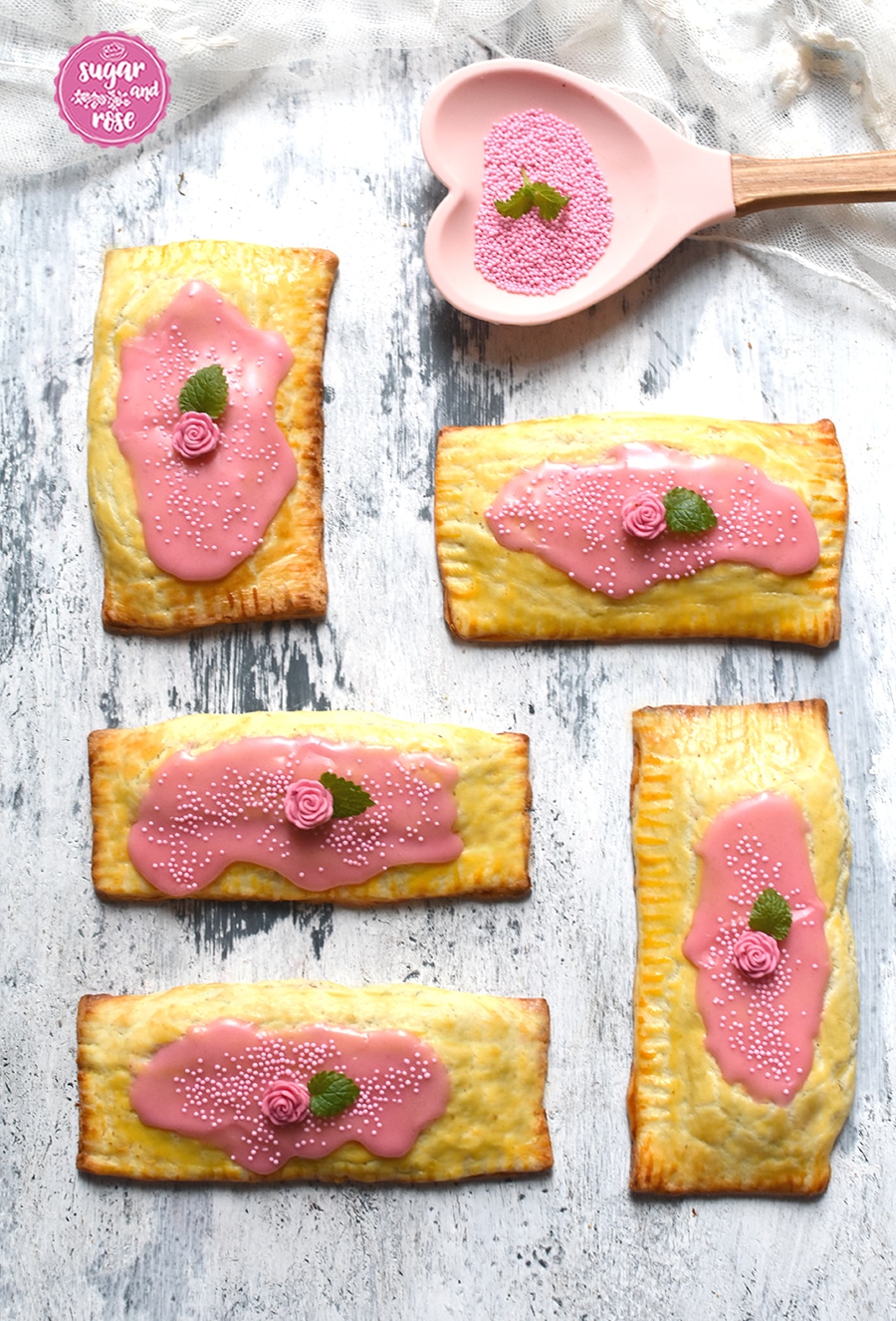 Maroni-Blätterteig-Tascherl