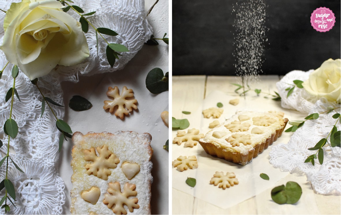 Blüten-Tarte-blanc-Duo