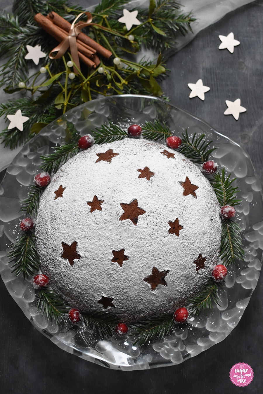 Cranbeerry-Lebkuchenkuppel