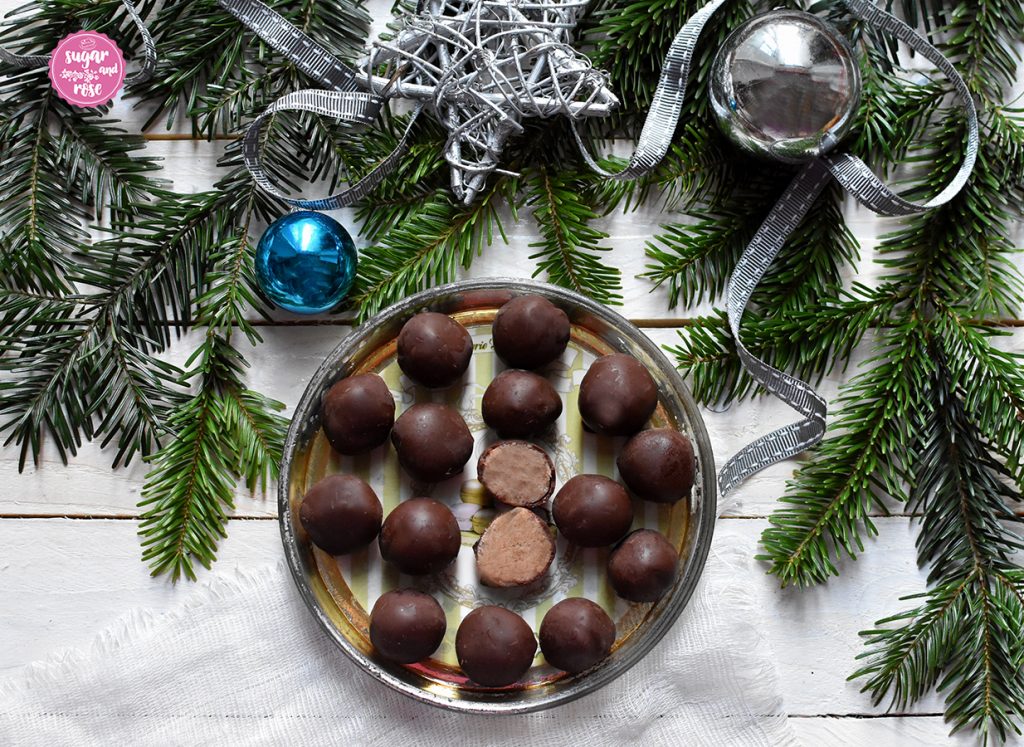 Kekse und Weihnachtsbäckerei: Maronitrüffel