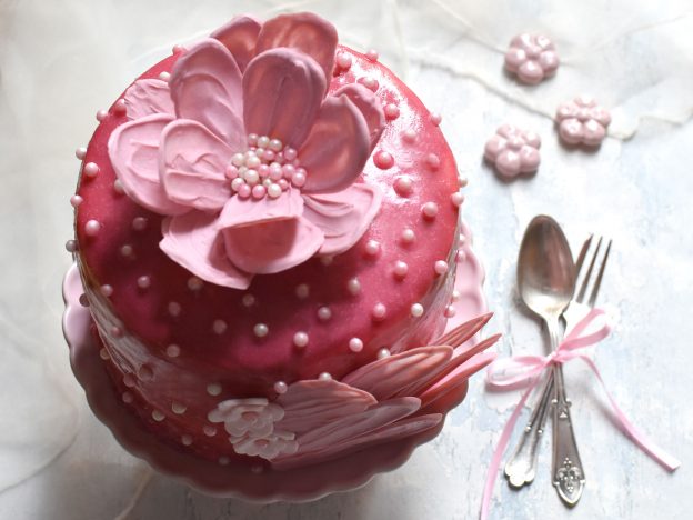 Chocolate Flower Cake