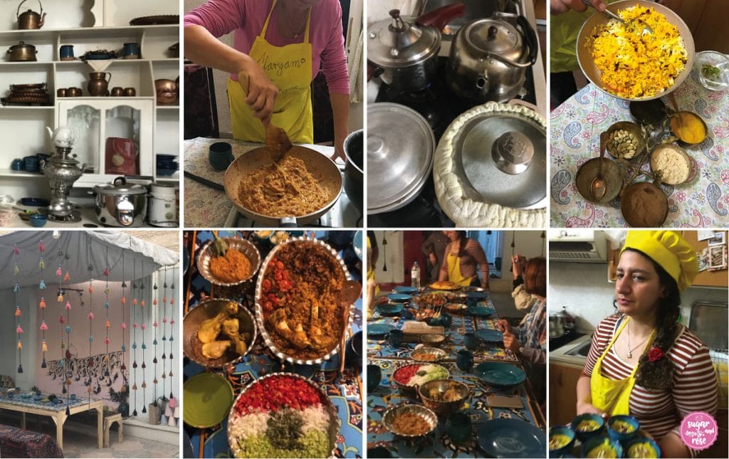 Maryam Persian Cooking Class