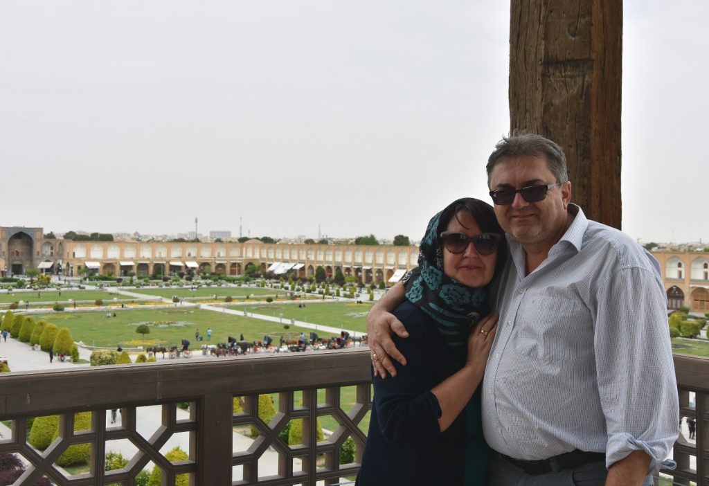 Sugarandrose im Ali Qāpu Palast