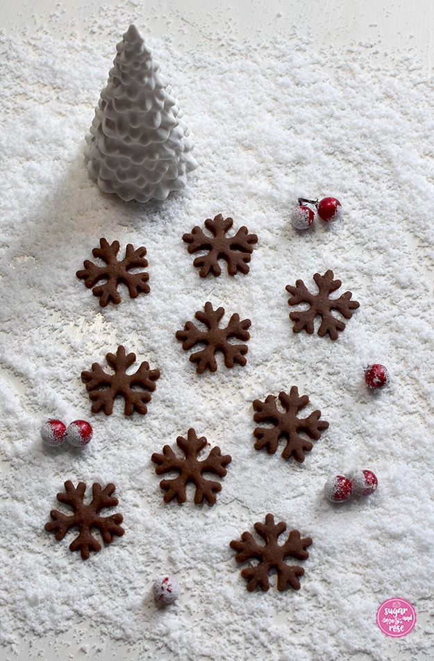 Kekse und Weihnachtsbäckerei: Kakaokristalle