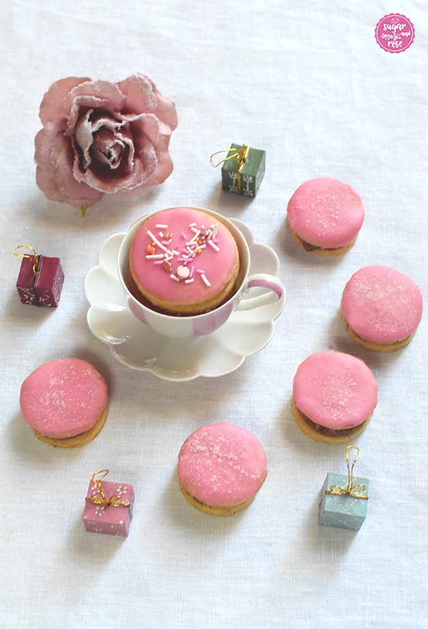 Kekse und Weihnachtsbäckerei: Punschtaler