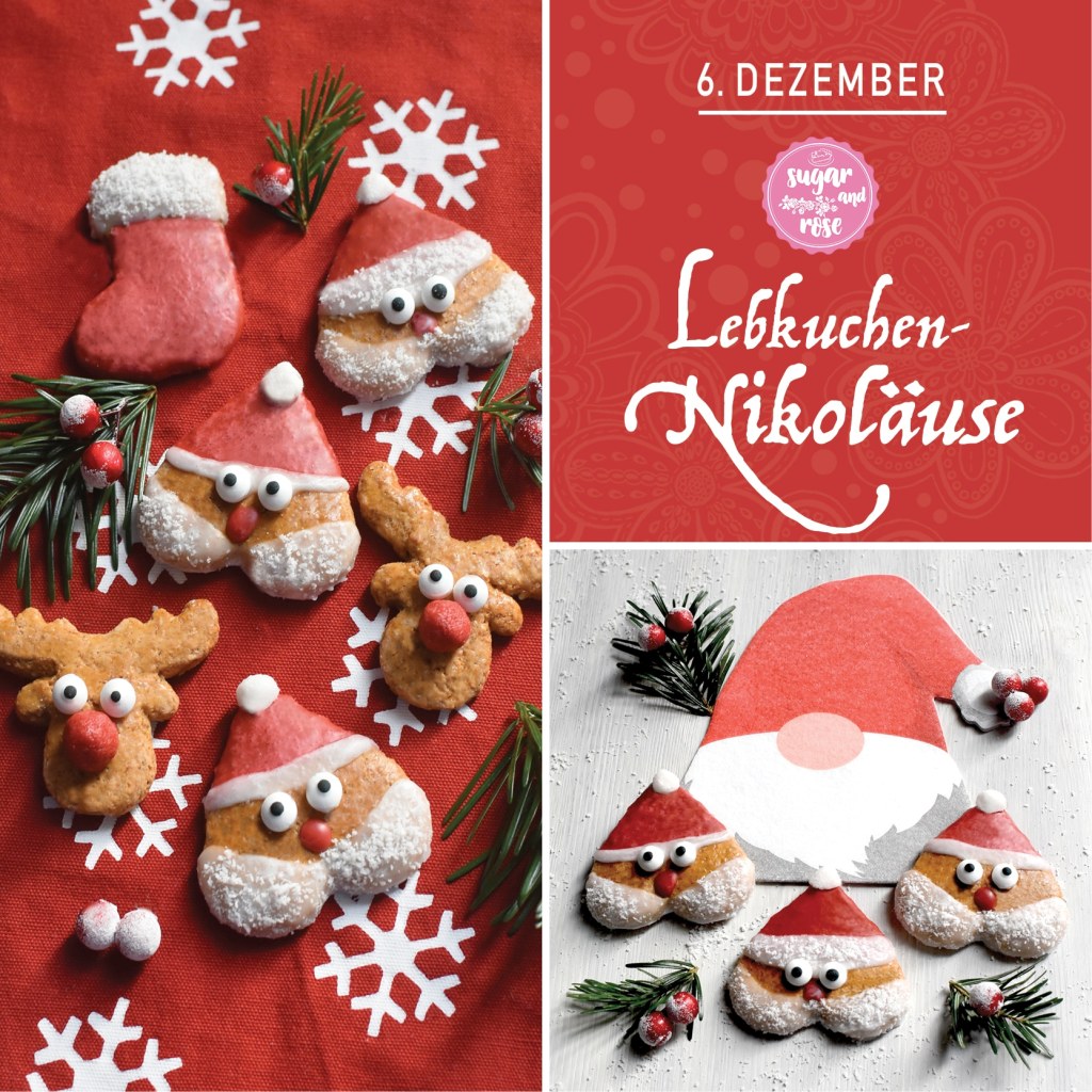 Kekserl-Adventkalender Türchen 6: Lebkuchen-Nikoläuse