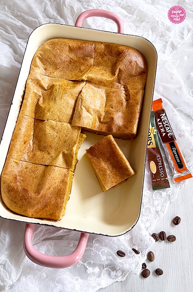 Kaffee-Topfengrießkuchen