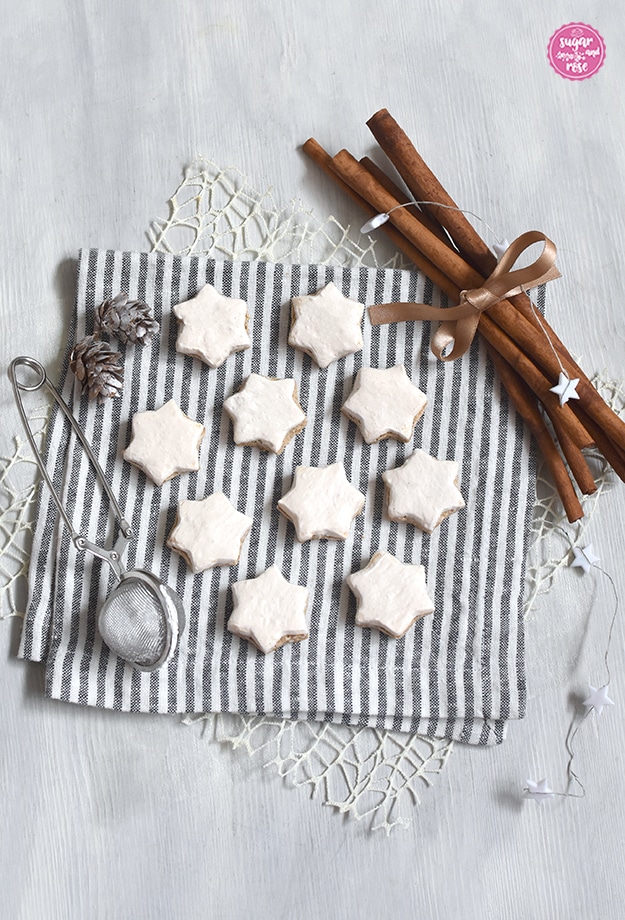 Kekse und Weihnachtsbäckerei: Zimtsterne