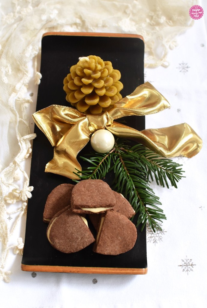 Kekse und Weihnachtsbäckerei: Butterbrote