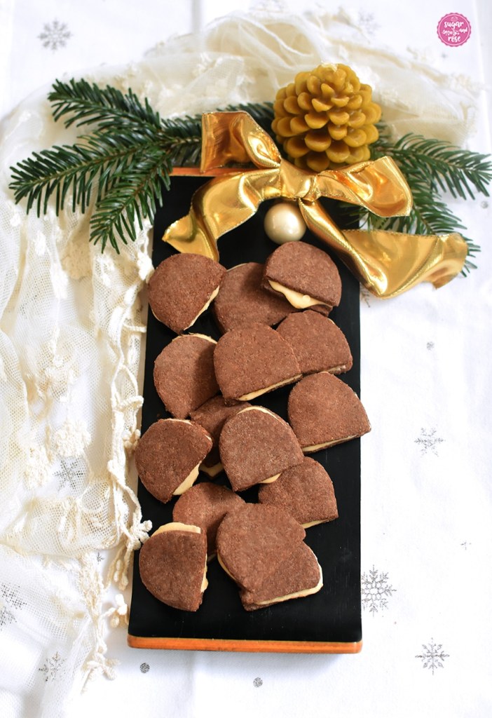 Kekse und Weihnachtsbäckerei: Butterbrote