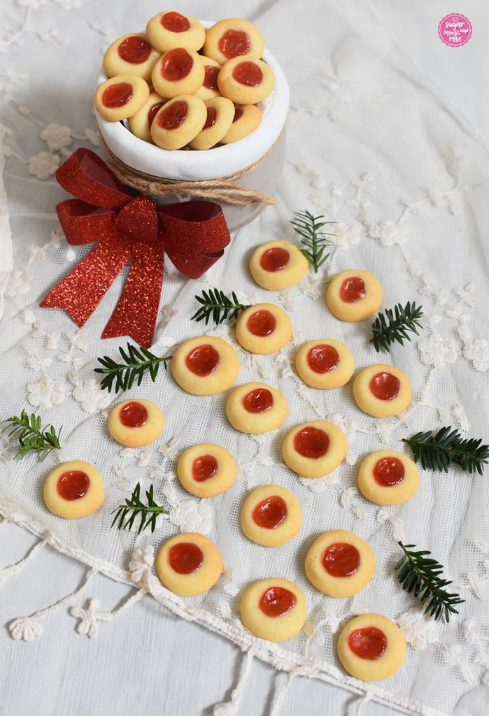 Kekse und Weihnachtsbäckerei: Husarenkrapferl