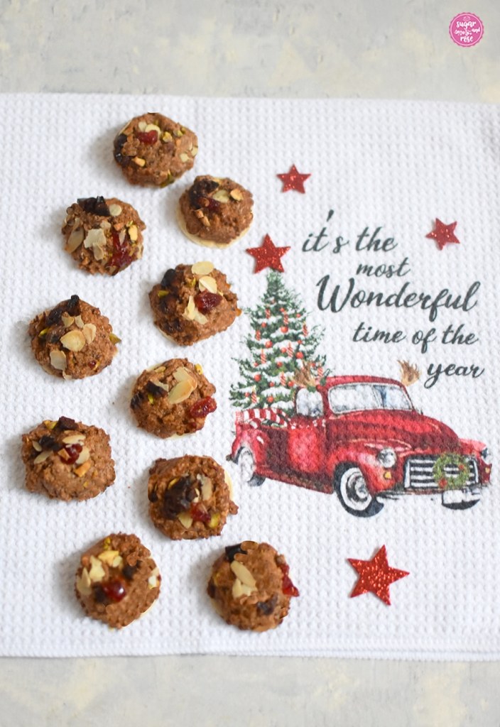 Kekse und Weihnachtsbäckerei: Lebkuchen-Busserl