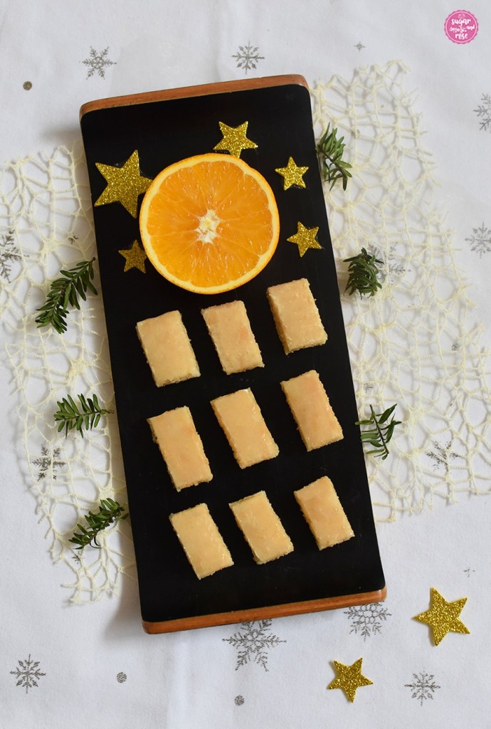 Kekse und Weihnachtsbäckerei: Orangenschnitten