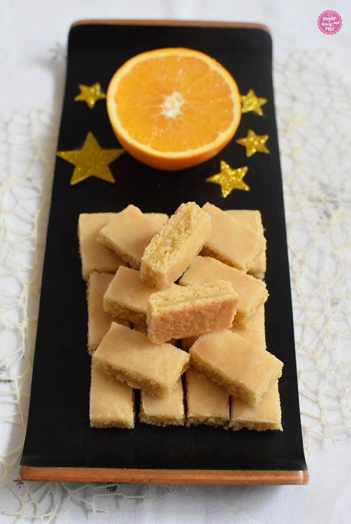 Kekse und Weihnachtsbäckerei: Orangenschnitten